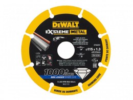 DeWALT Power Tools DT40251 Extreme Diamond Metal Cutting Disc 115 x 22.23 x 1.3mm £10.99